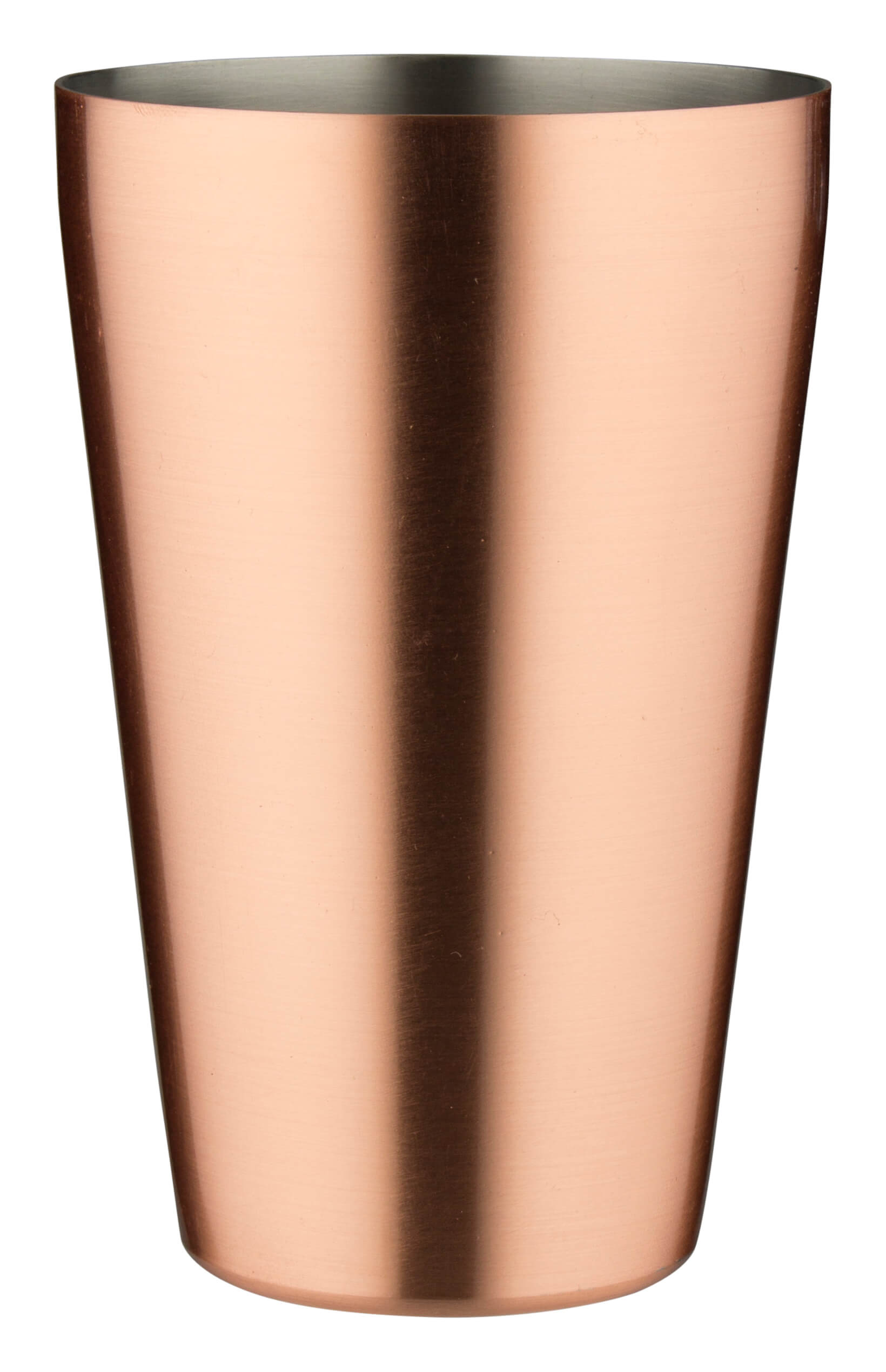 French Cocktail Shaker, copper colored matt, two parts (500ml)