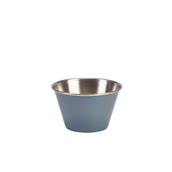 Ramekin, stainless steel, grey - 170ml (24 pcs.)