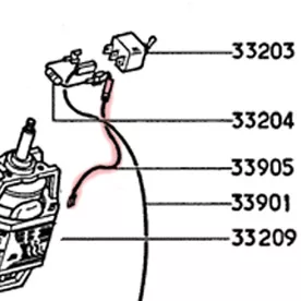 Motor wire - Santos #33 (33905) Motor wire - Santos #33 (33905)