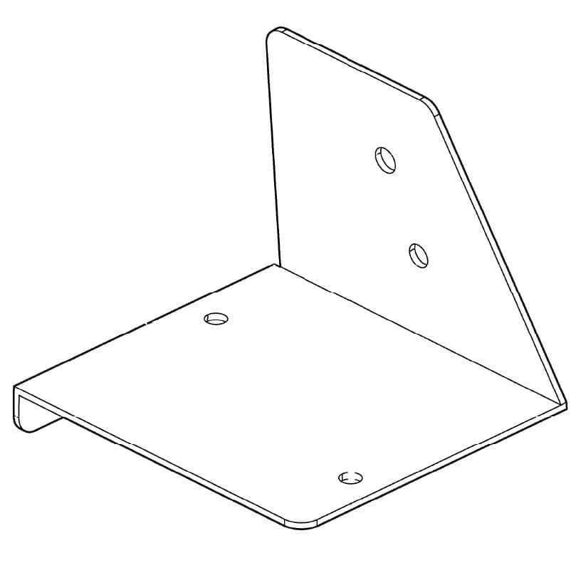 Hoshizaki pump bracket IM-45/65 Hoshizaki pump bracket IM-45/65