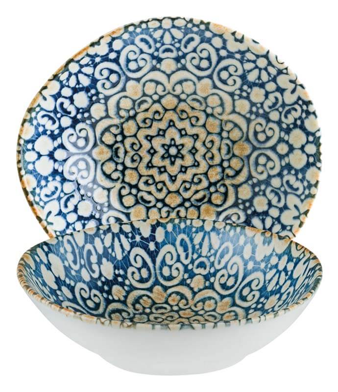 Bonna Alhambra Vago Bowl 18cm blue - 12 pcs. Bonna Alhambra Vago Bowl 18cm blue - 12 pcs.