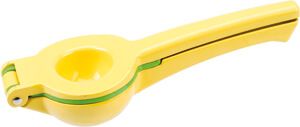 Lime and lemon squeezer, yellow - aluminium