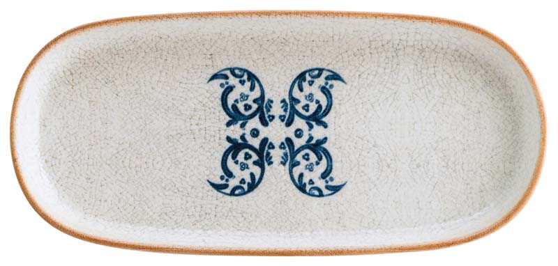 Bonna Viento Hygge Oval deep plate 21 x 10cm blue - 12 pcs. Bonna Viento Hygge Oval deep plate 21 x 10cm blue - 12 pcs.