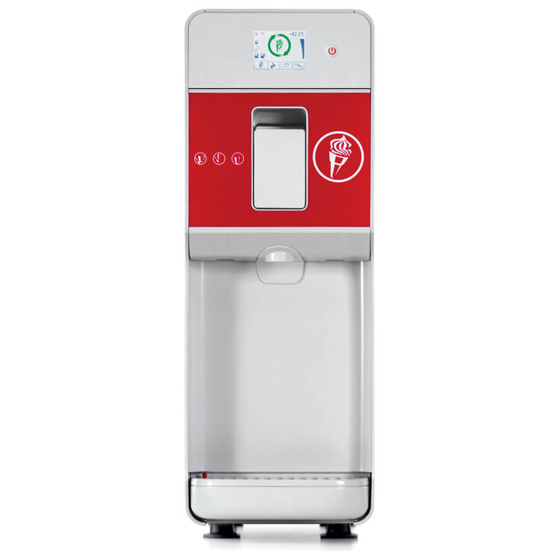 QUICK-GEL R290 ice cream maker, touch display, white housing