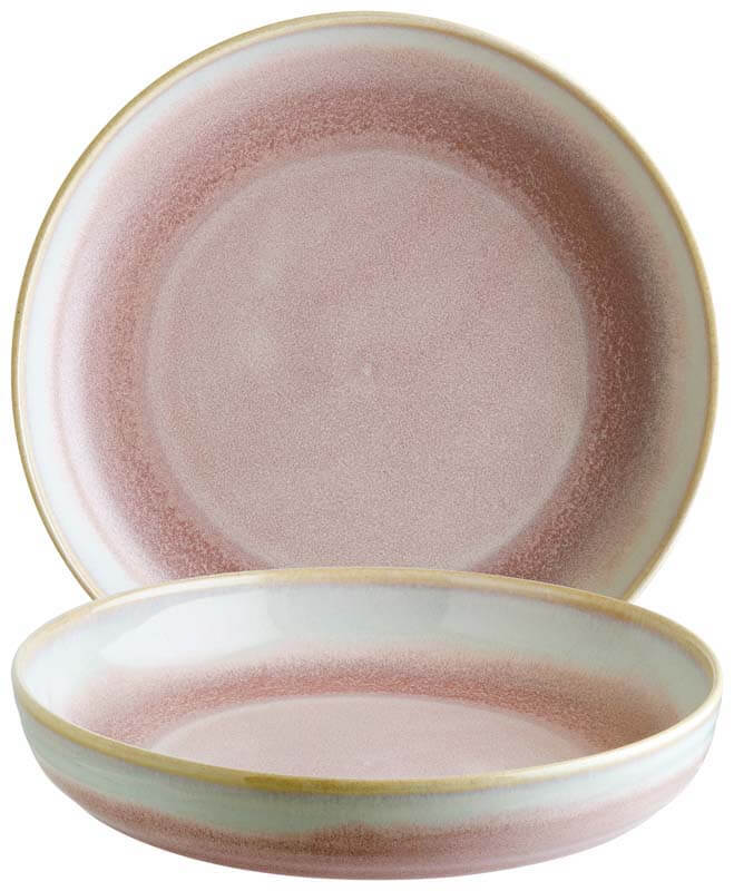 Bonna Pott Bowl Pink 25cm pink - 6 pcs.