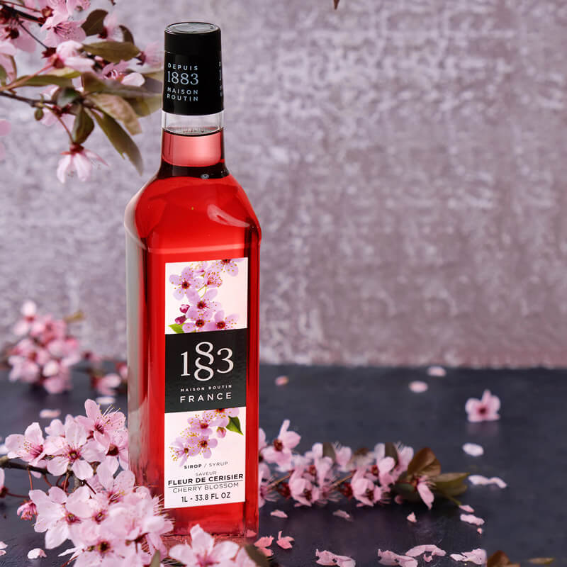 Cherry Blossom - Maison Routin 1883 Syrup (1,0l) Cherry Blossom - Maison Routin 1883 Syrup (1,0l)