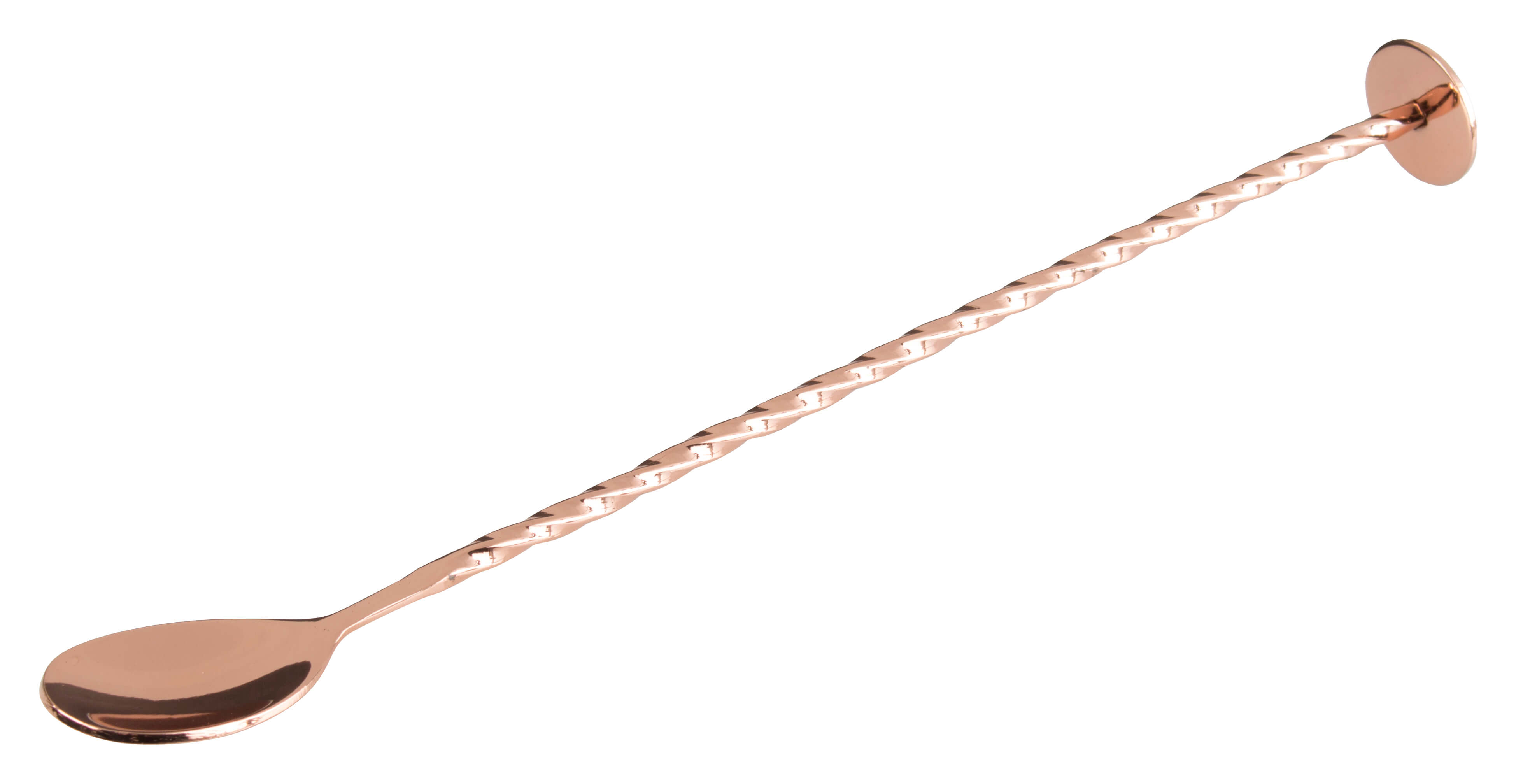 Bar spoon Disc, copper, Uberbartools - 25,5cm