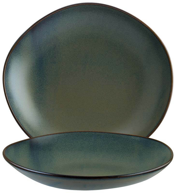 Bonna Gloire Vago Deep plate 26cm brown - 6 pcs. Bonna Gloire Vago Deep plate 26cm brown - 6 pcs.