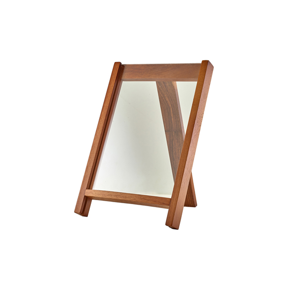 Acacia Wood A4 Menu Holder, freestanding - 23x34,5x4cm Acacia Wood A4 Menu Holder, freestanding - 23x34,5x4cm