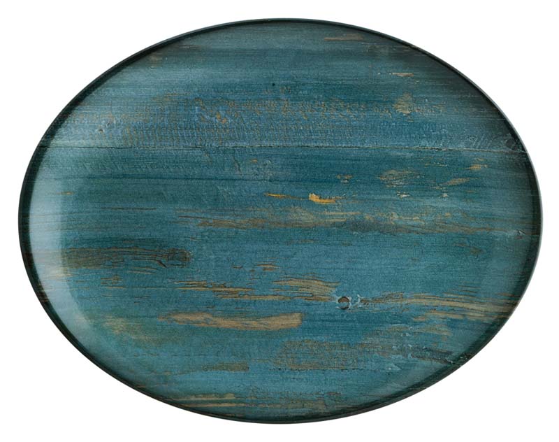 Bonna Madera Mint Moove Oval plate 31x24cm blue - 6 pcs. Bonna Madera Mint Moove Oval plate 31x24cm blue - 6 pcs.