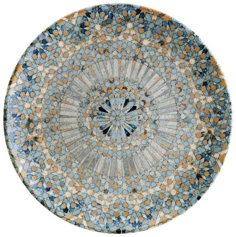 Bonna Luca Mosaic Gourmet plate 27cm multicoloured - 12 pcs. Bonna Luca Mosaic Gourmet plate 27cm multicoloured - 12 pcs.