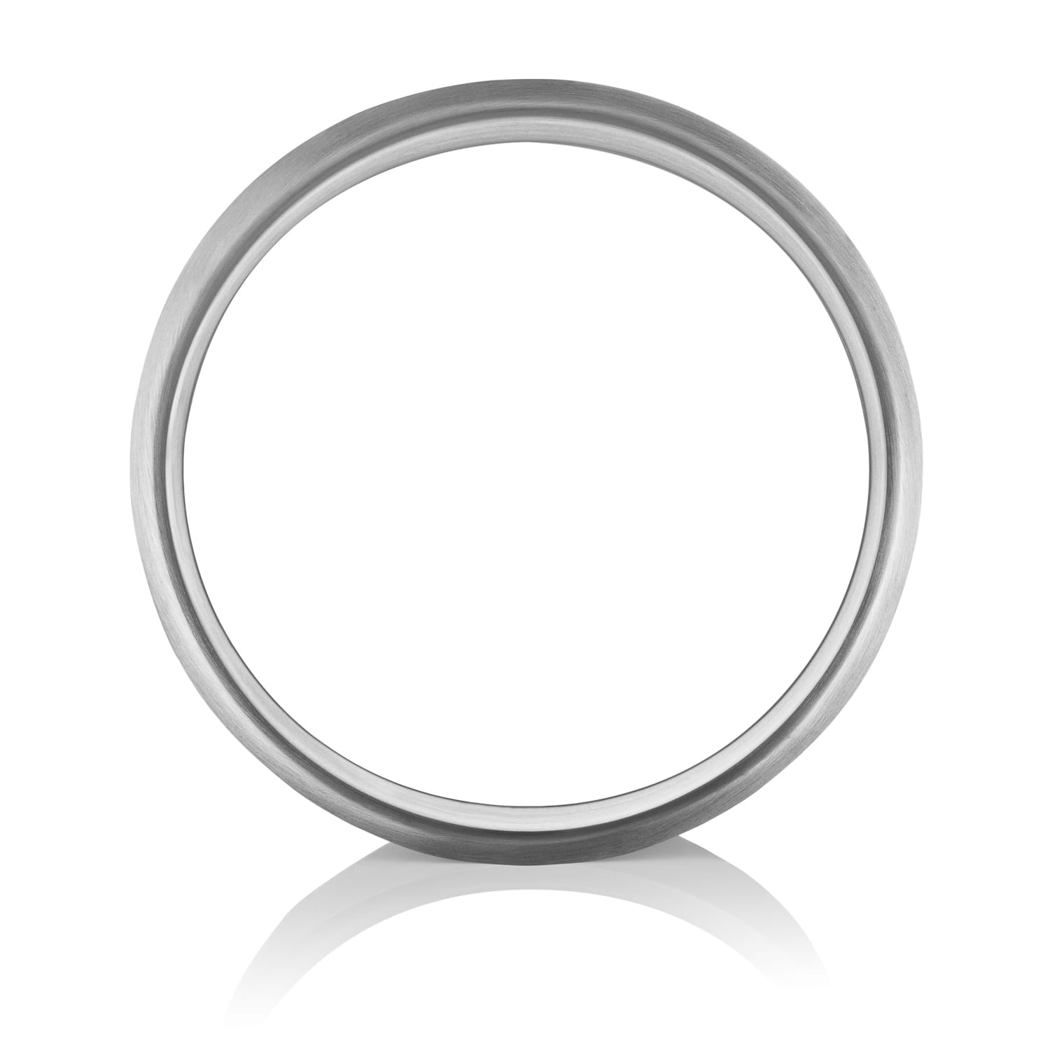 Stainless steel ring for integrated bin