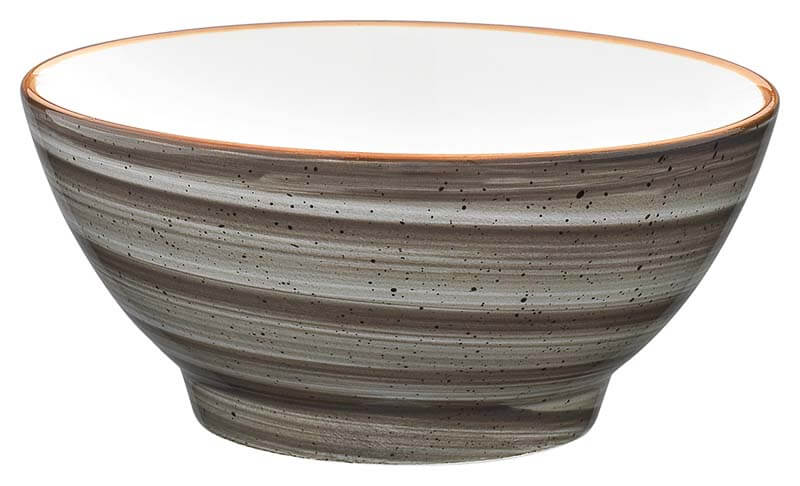 Bonna Aura SpaceRita Soup bowl 14cm grey - 12 pcs. Bonna Aura SpaceRita Soup bowl 14cm grey - 12 pcs.