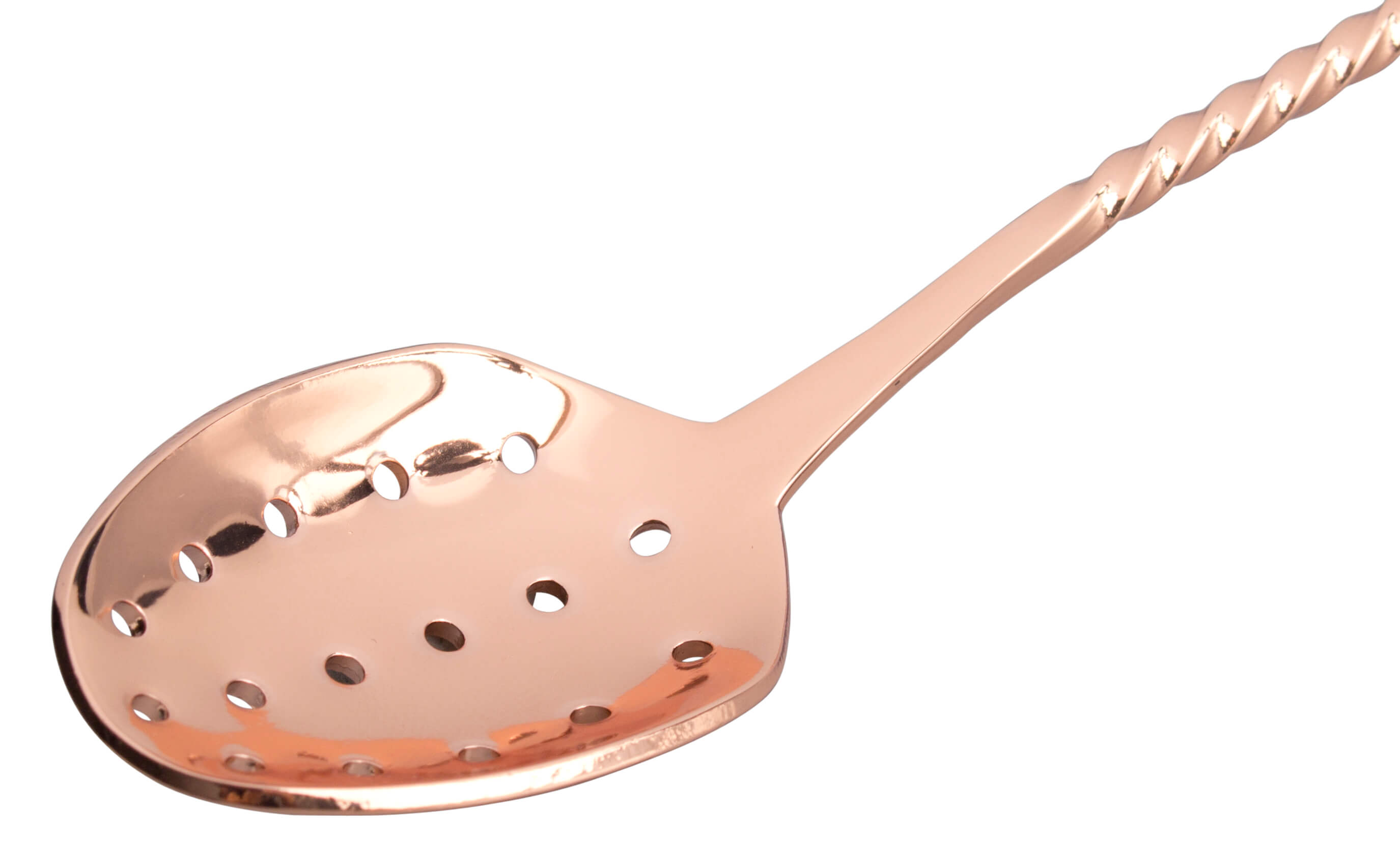 Bar Spoon Biloxi Strainer, stainless steel, copper-colored - 34,5cm