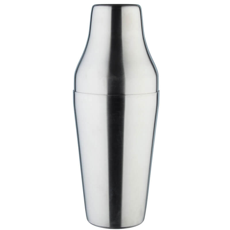 Cocktail shaker, BAR AID, dull stainless steel, twopartite (500ml)