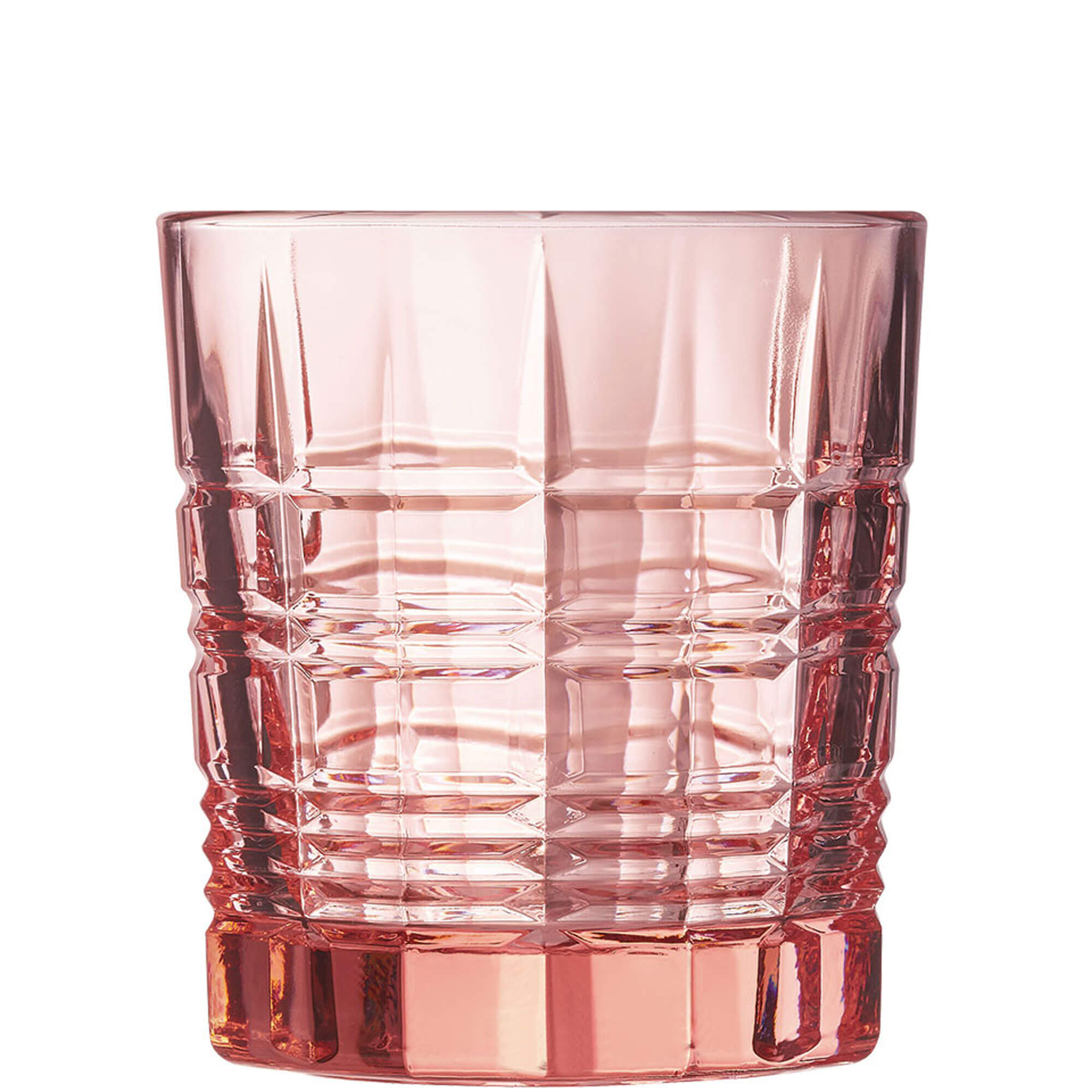 Brixton Colors Whiskey Glass, Arcoroc, Pink - 300 ml (1 pc.)