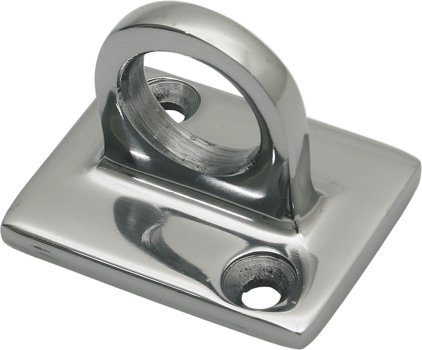 Wall bracket for cords chrome