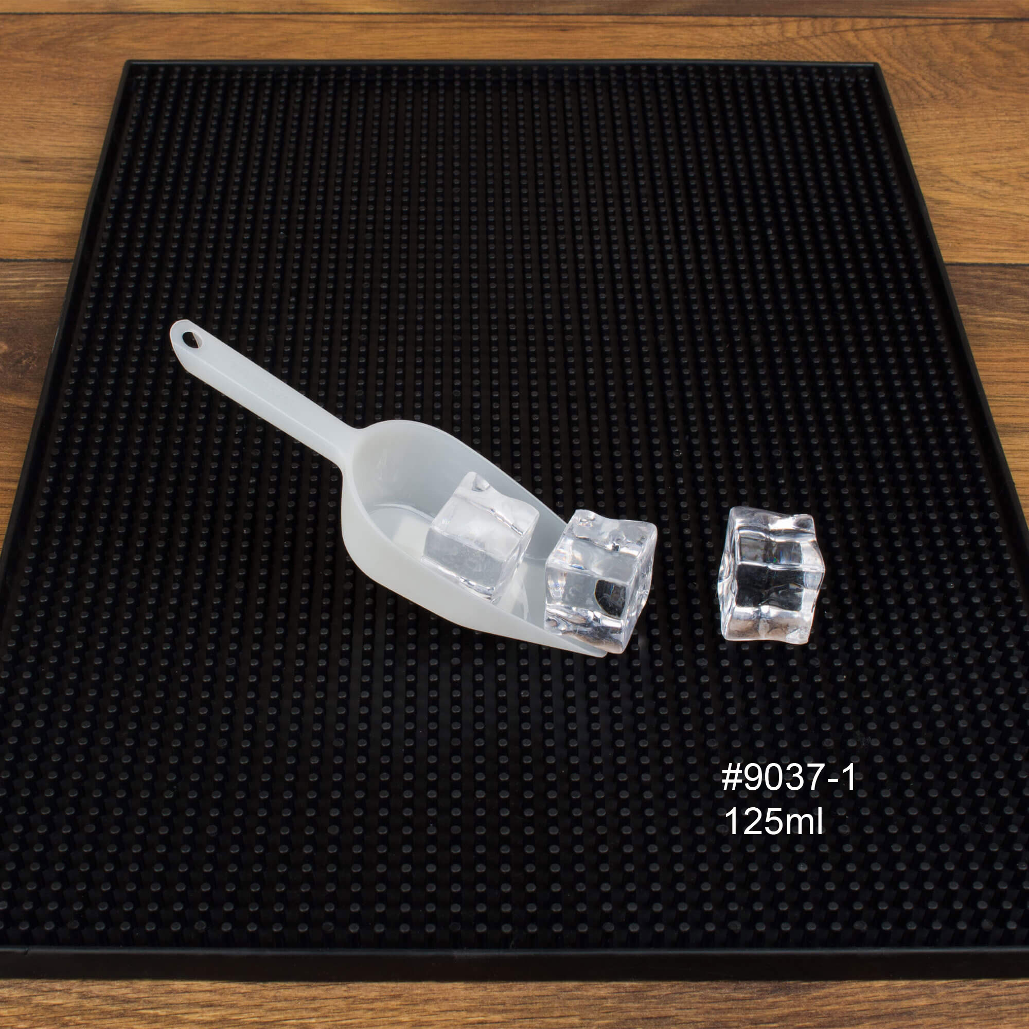 Ice scoop, HD-PE plastic - 125ml