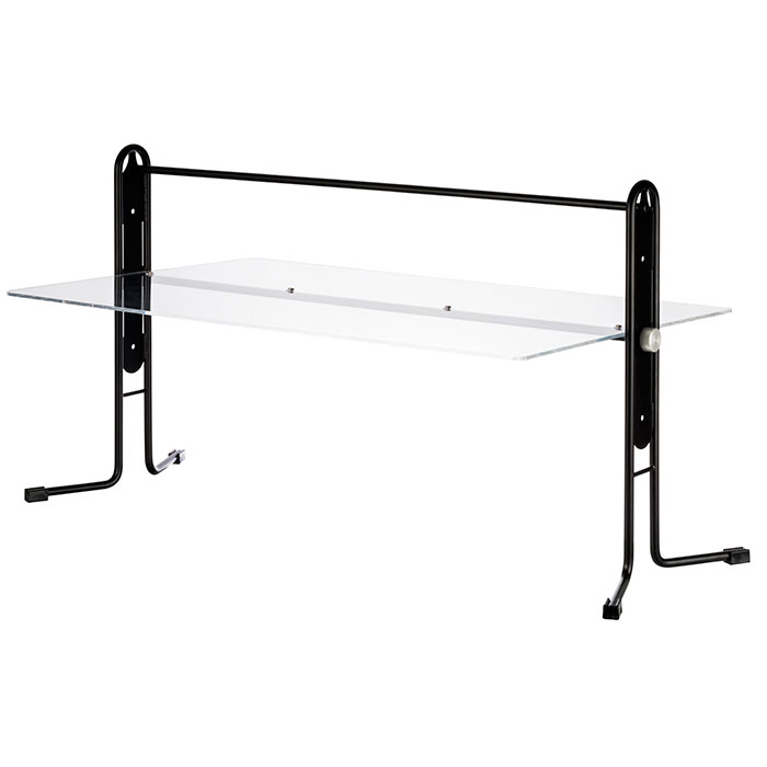 Buffet Hygiene Shield, swivel, height-adjustable - 93x53cm