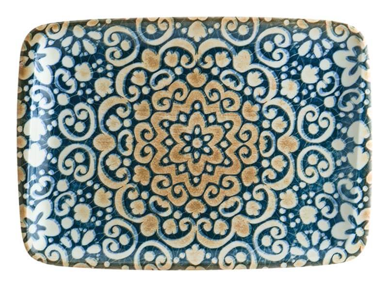 Bonna Alhambra Moove Plate 23x16cm blue - 12 pcs.