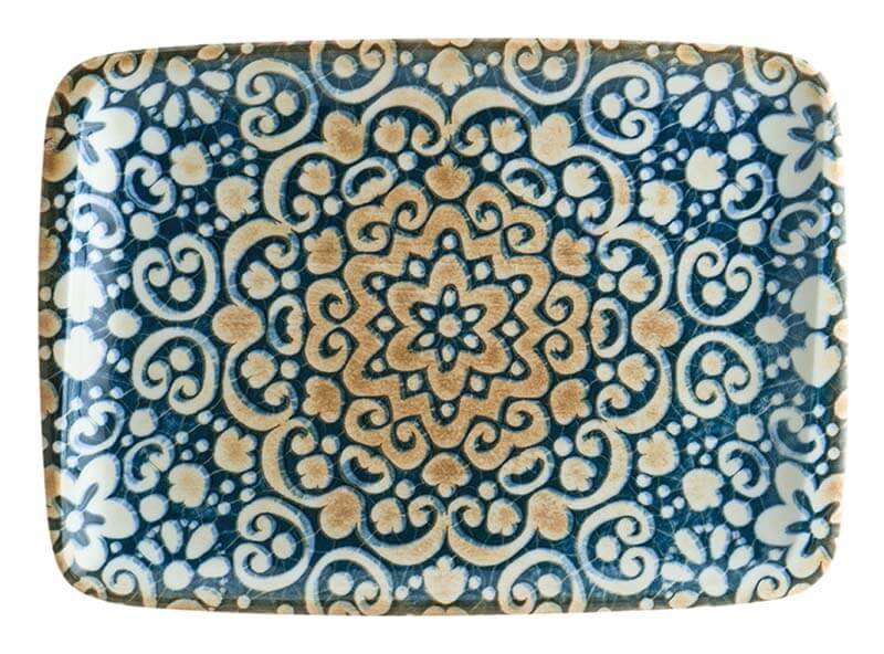 Bonna Alhambra Moove Plate 23x16cm blue - 12 pcs. Bonna Alhambra Moove Plate 23x16cm blue - 12 pcs.