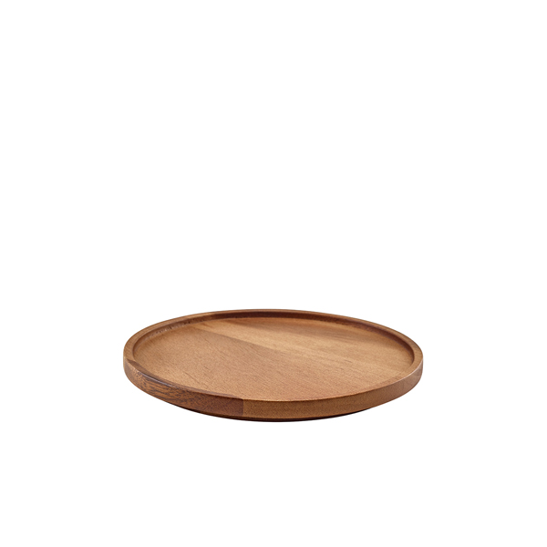 Presentation Plate, acacia wood - 20,5cm