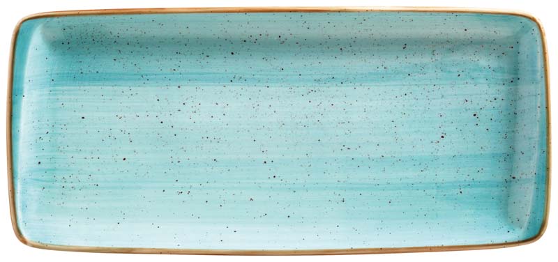 Bonna Aura Aqua Moove plate 34x16cm turquoise - 12 pcs. Bonna Aura Aqua Moove plate 34x16cm turquoise - 12 pcs.