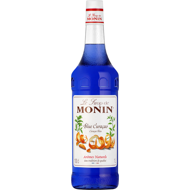 Blue Curaçao - Monin Syrup (1,0l) Blue Curaçao - Monin Syrup (1,0l)