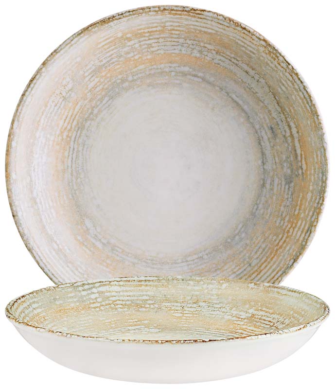 Bonna Patera Bloom Deep plate 25cm beige - 6 pcs. Bonna Patera Bloom Deep plate 25cm beige - 6 pcs.