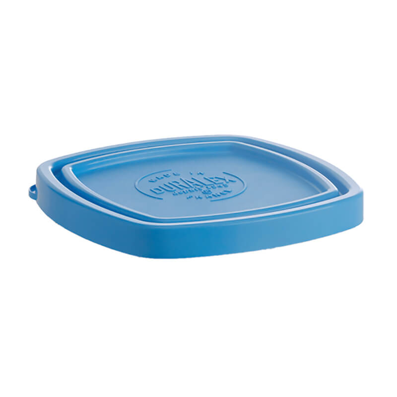 PE-lid blue Lys Carré, Duralex - 11,2x11,2cm (1 pc.)