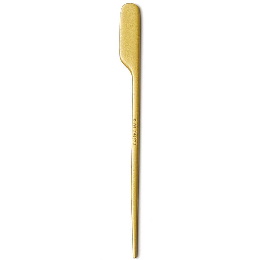 Goldcolored Cocktail skewers, stainless steel 100mm (12 pcs.)