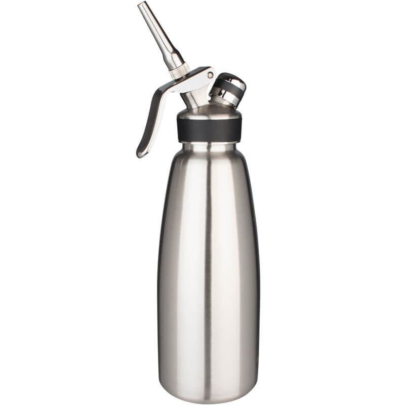 Cream siphon / whipper Mosa, stainless steel brushed - 1000ml