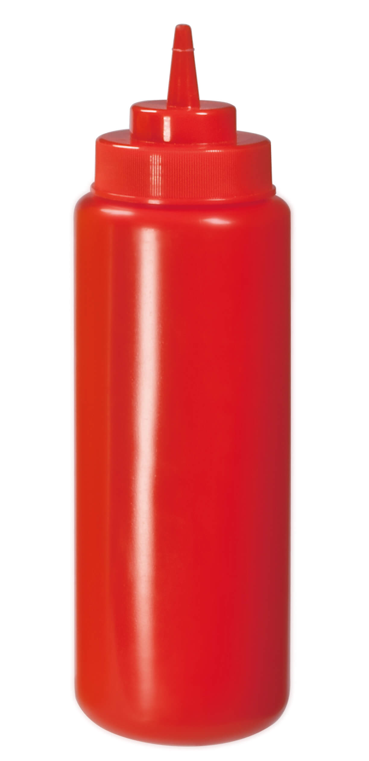 Squeeze Bottle, wide mouth, 950ml - red