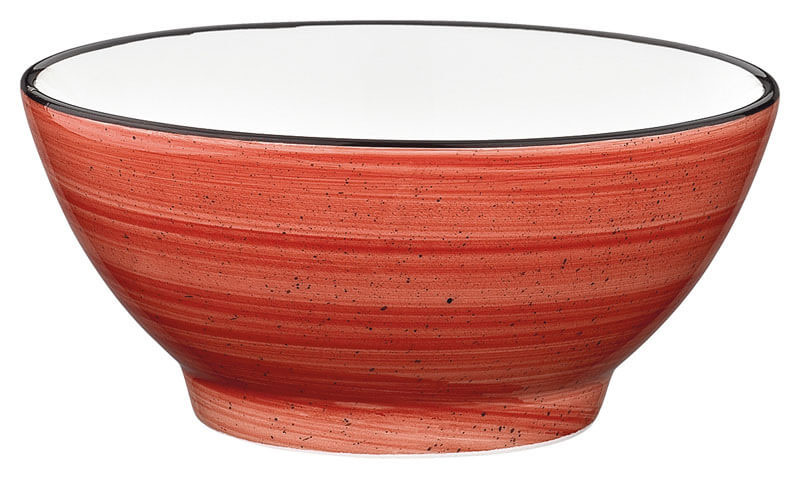 Bonna Aura Passion Rita Soup bowl 14cm red - 12 pcs.