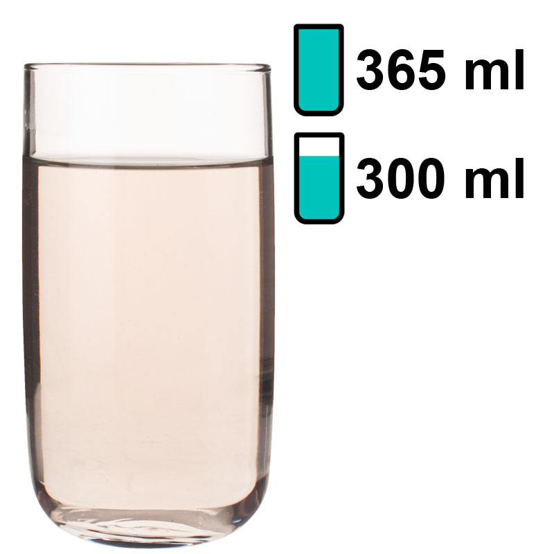 Long drink glass Iconic, Pasabahce - 365ml (1 pc.) Long drink glass Iconic, Pasabahce - 365ml (1 pc.)