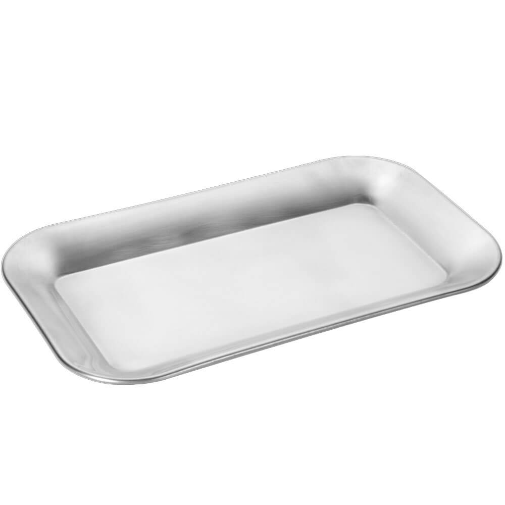 Tray, stainless steel - smooth