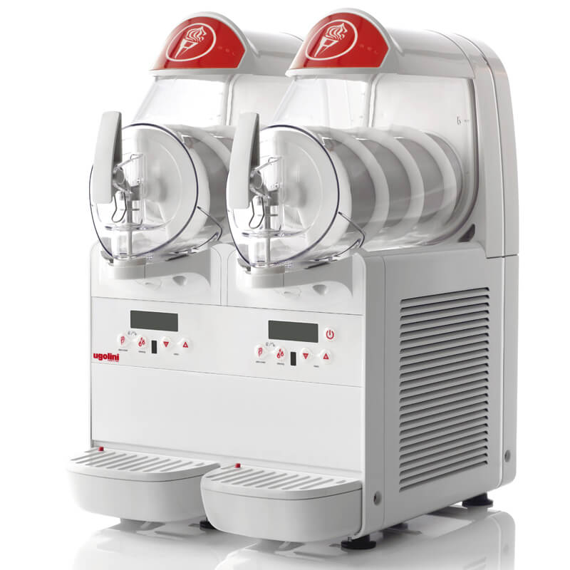 MINIGEL PLUS 2 R290 ice cream maker, 2 x 6 liter containers