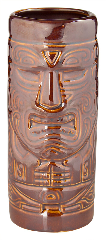 Tiki Mug Aztec, brown - 460ml