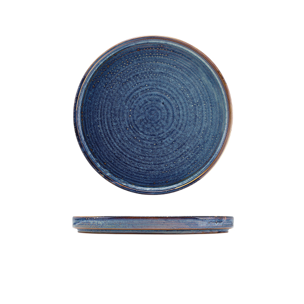 Low presentation plate Terra Aqua Blue – 18 cm (6 pcs.)