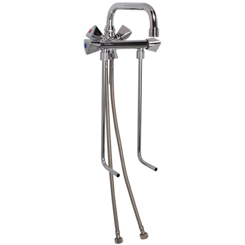 Mixer tap hot/cold 2 sinks - high pressure Mixer tap hot/cold 2 sinks - high pressure