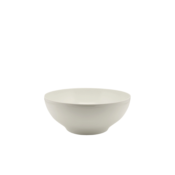 Round Buffet Bowl, White Melamine - 3,4l / 25,7cm