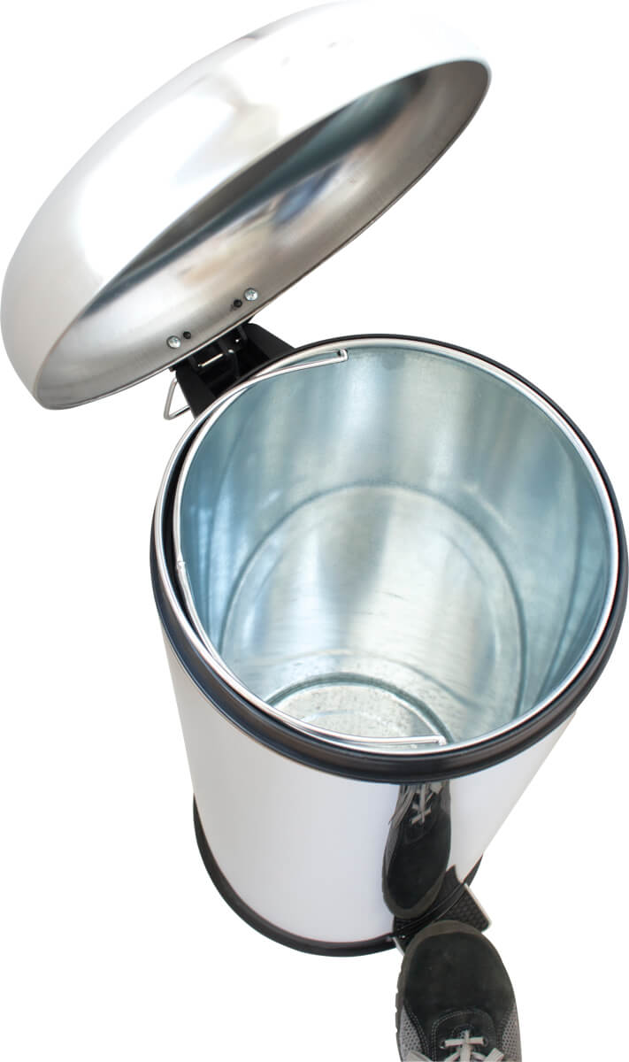 Pedal bin - stainless steel (30l)