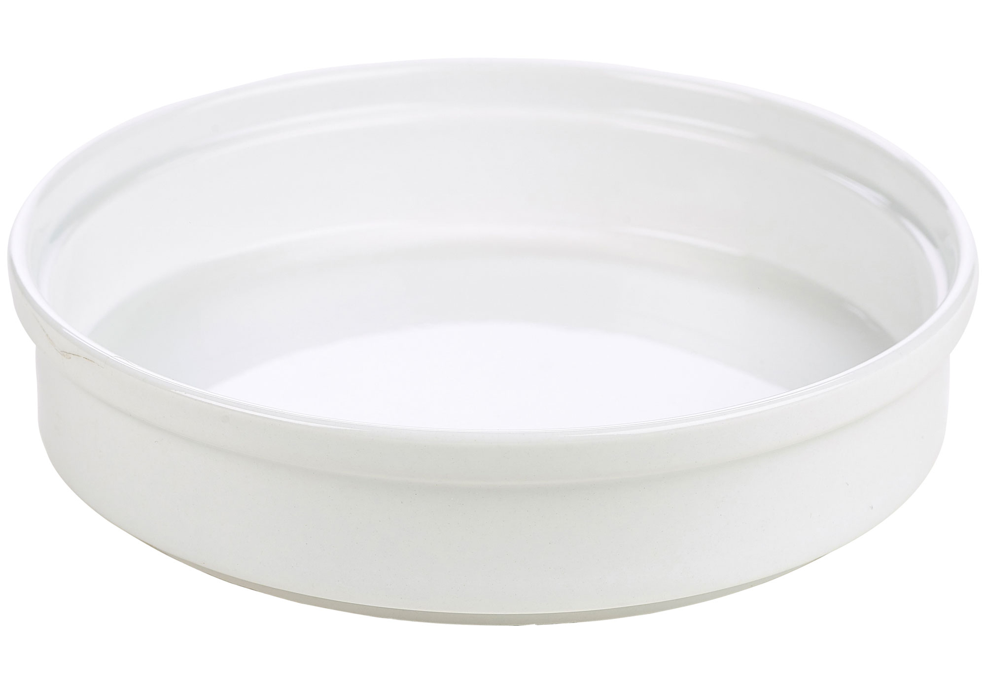 Porcelain round dish, white - 140ml (6 pcs.)