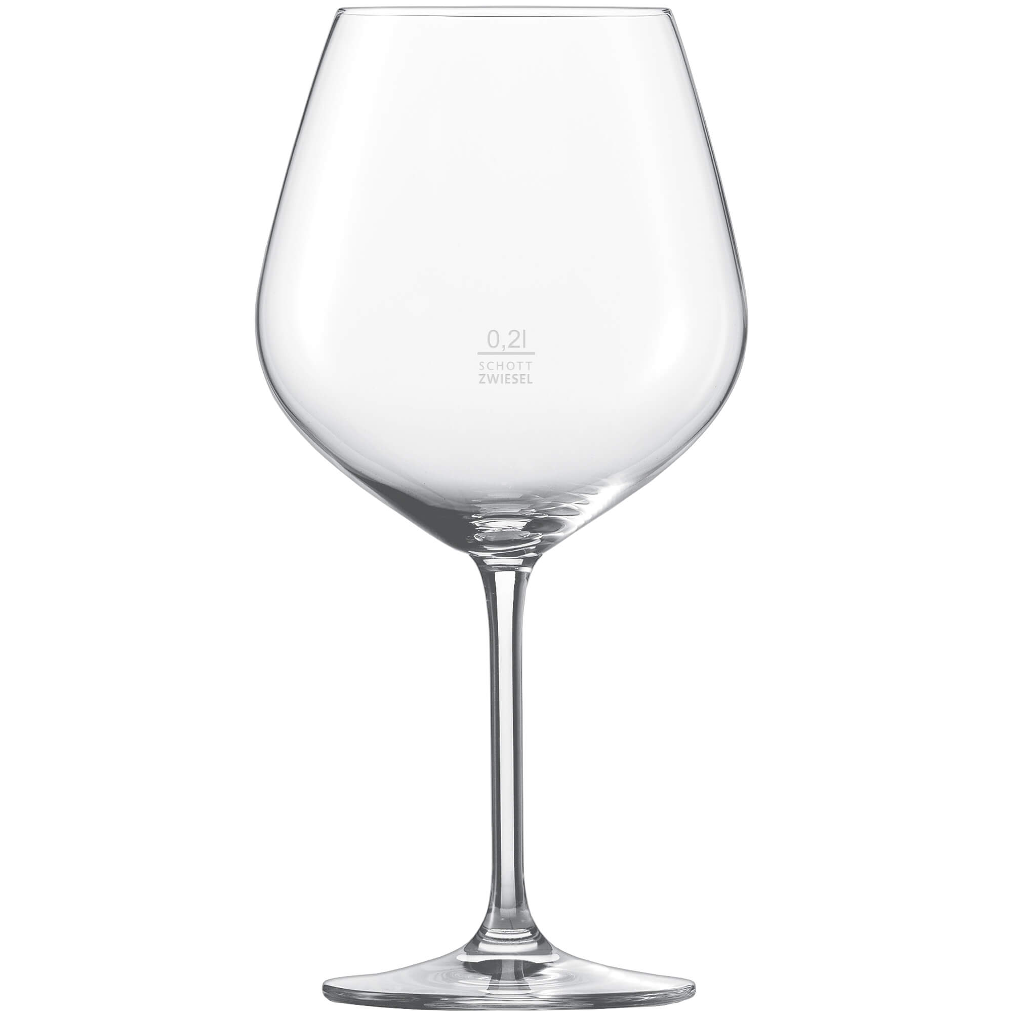 Burgundy glass Vina, Zwiesel - 750ml, 0,2l CM (6 pcs.)