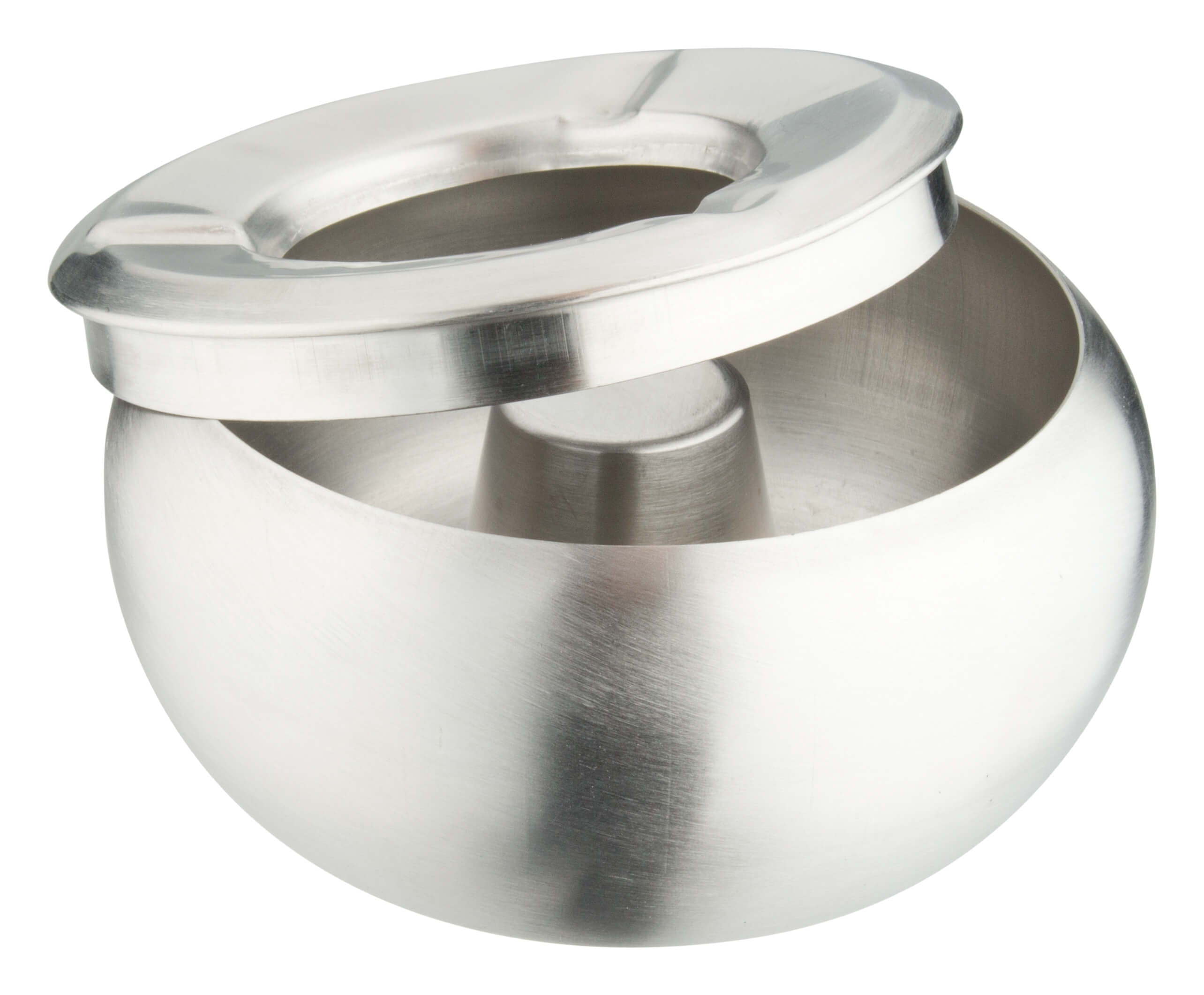 Wind ashtray Bowl, stainless steel (10cm)