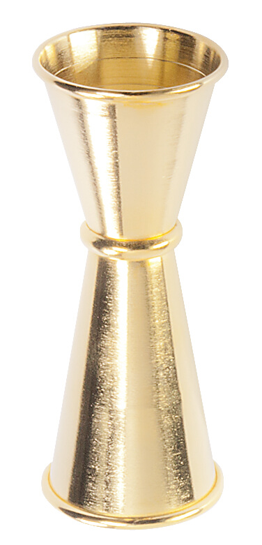 Double jigger, Japanese gold look - stainless steel (30/45ml)