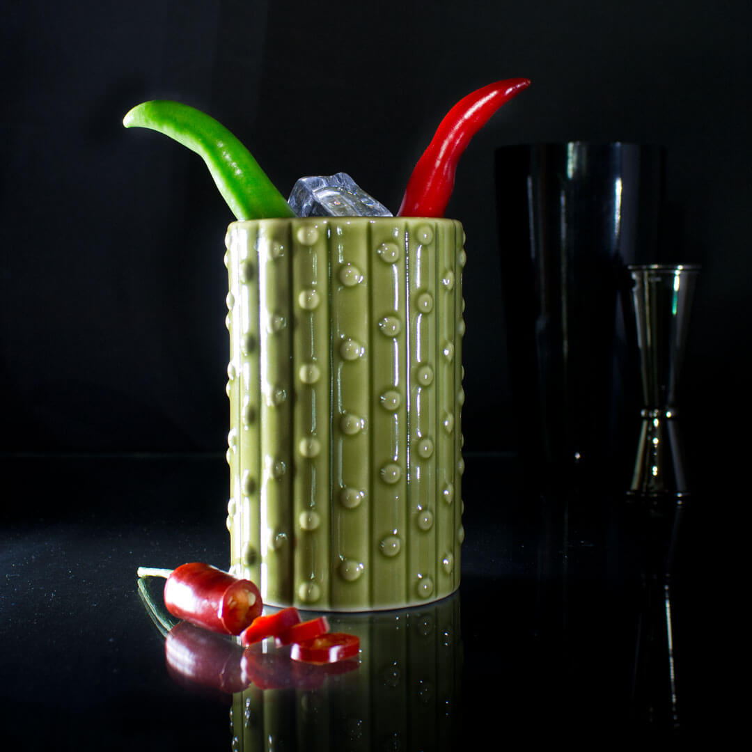 Tiki Mug Green Cactus - 420ml