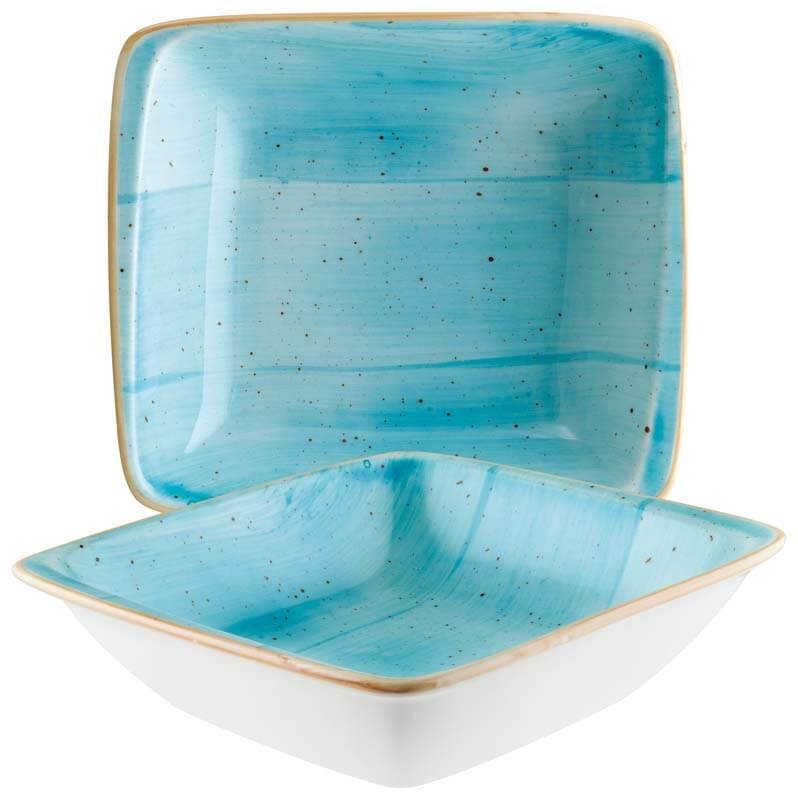 Bonna Aura Aqua Moove deep plate 19x17cm turquoise - 12 pcs. Bonna Aura Aqua Moove deep plate 19x17cm turquoise - 12 pcs.