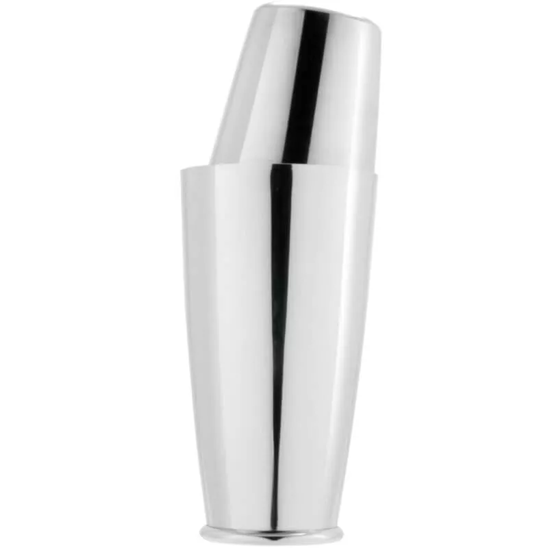 Tin on Tin Shaker "Alfredo", stainless steel, polished (900ml) Tin on Tin Shaker "Alfredo", stainless steel, polished (900ml)