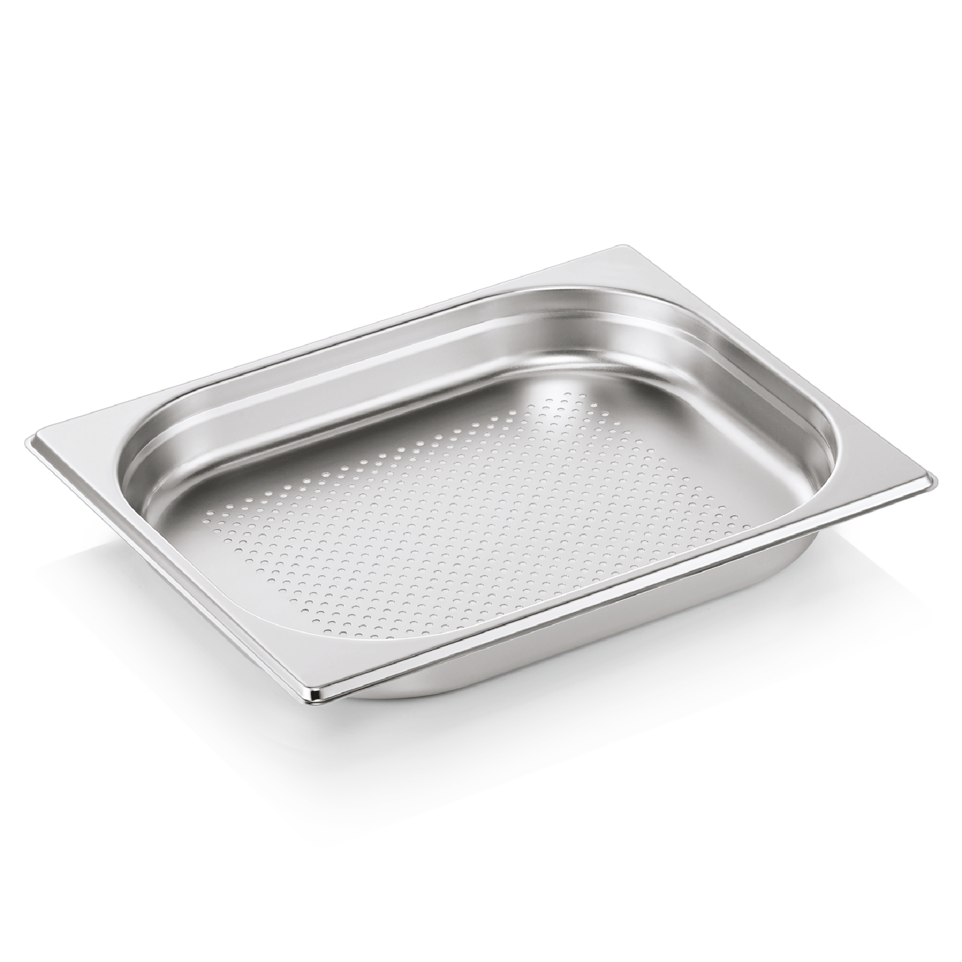 GN 1/2 container, bottom perforated, CNS, GN ESSENTIALS - 4cm (6 pcs.) GN 1/2 container, bottom perforated, CNS, GN ESSENTIALS - 4cm (6 pcs.)
